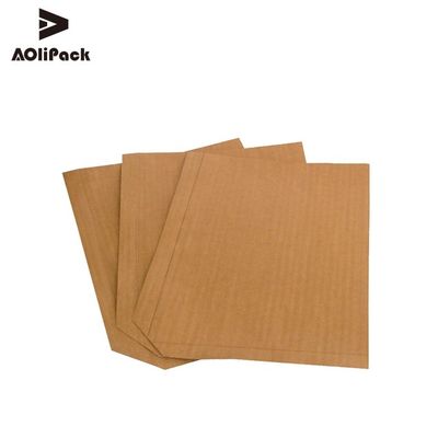 feuilles de papier de palette de glissement de transport de 0.7mm 200kg Brown Papier d'emballage anti